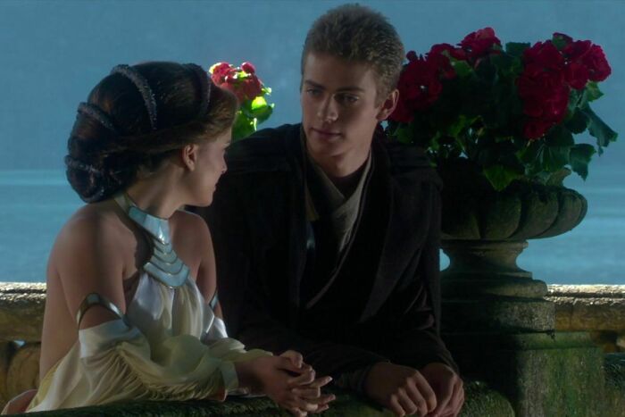 Hayden Christensen And Natalie Portman (Star Wars: Episode II - Attack Of The Clones)