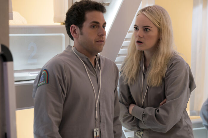 Jonah Hill And Emma Stone (Maniac)