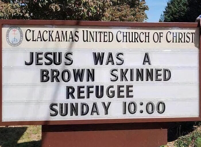 Funny church sign about Jesus