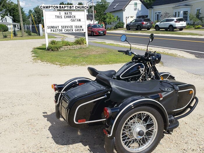 On My Ride In NH I Found Proof The Devil Exists