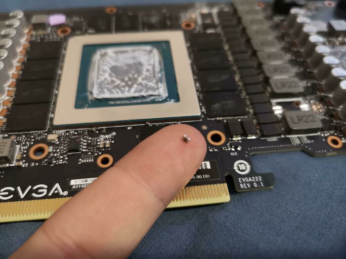 Well, F**k. Hopefully It's Just A Bypass Cap That's Not Actually Needed