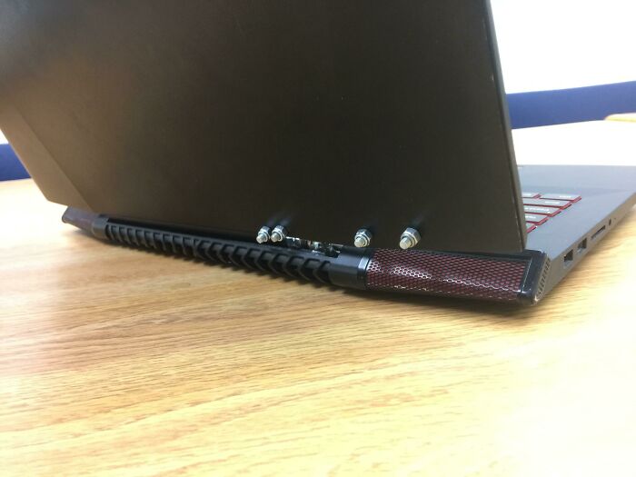 I'm Really Happy With This Hinge Repair. (Not Gonna Spend $100 For A Replacement Lid)