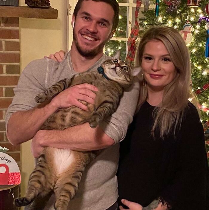 Can You Tell He Wasn’t Happy About The Christmas Photo?