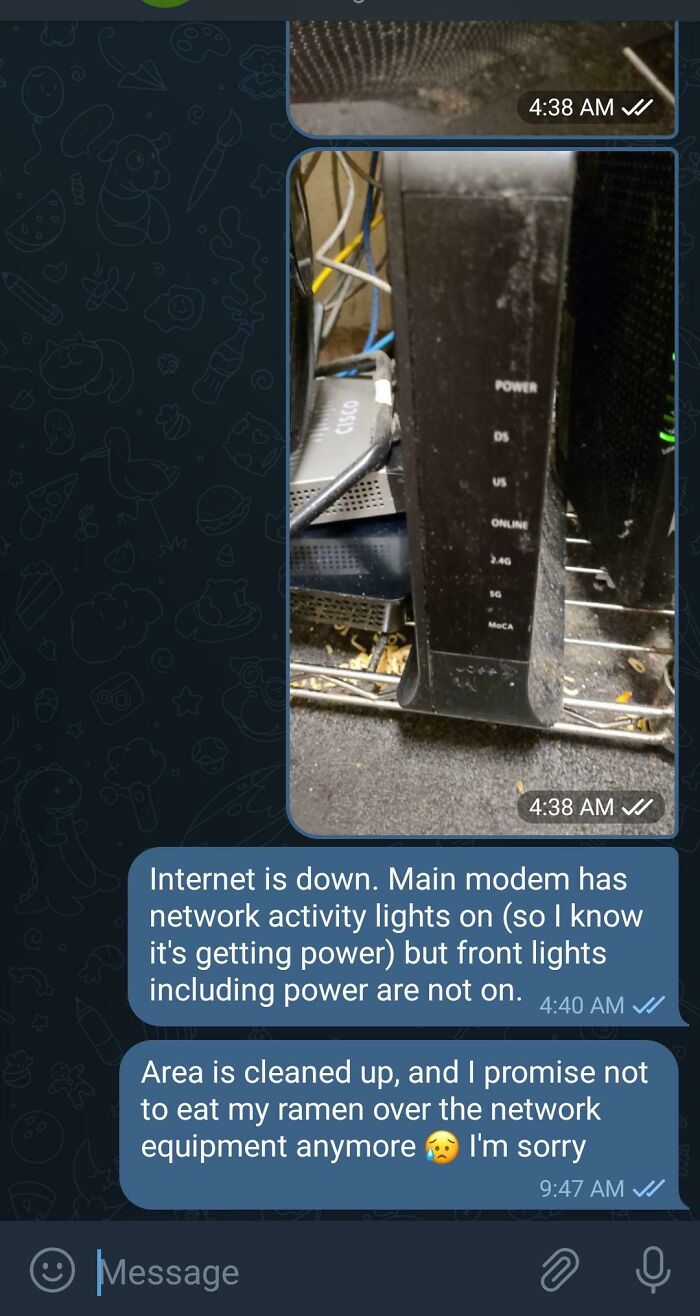 This Came Over My Works Group Chat This Morning