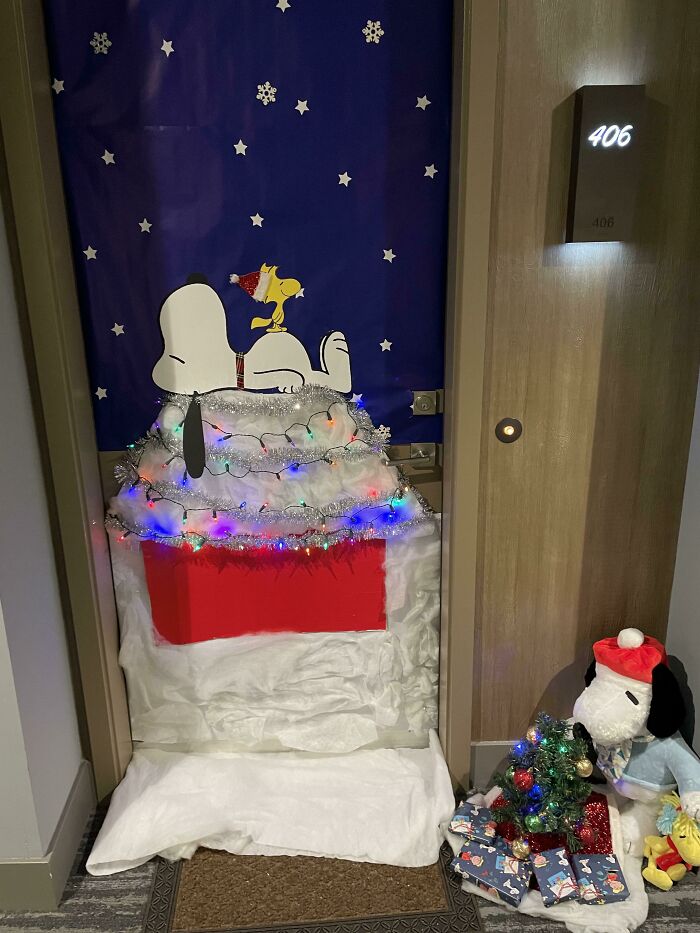 Wanted To Show My 2nd Place Winning Front Door Decorations