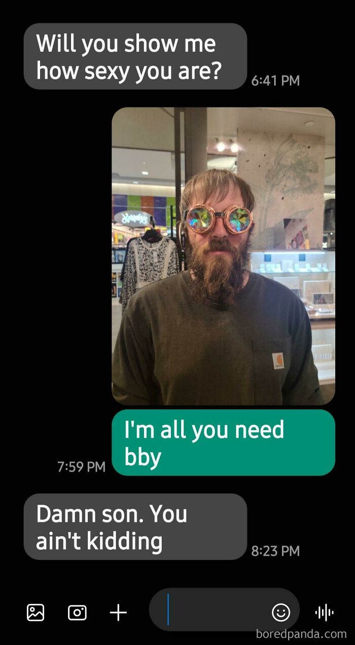 My Husband's Response To A Wrong Number Text