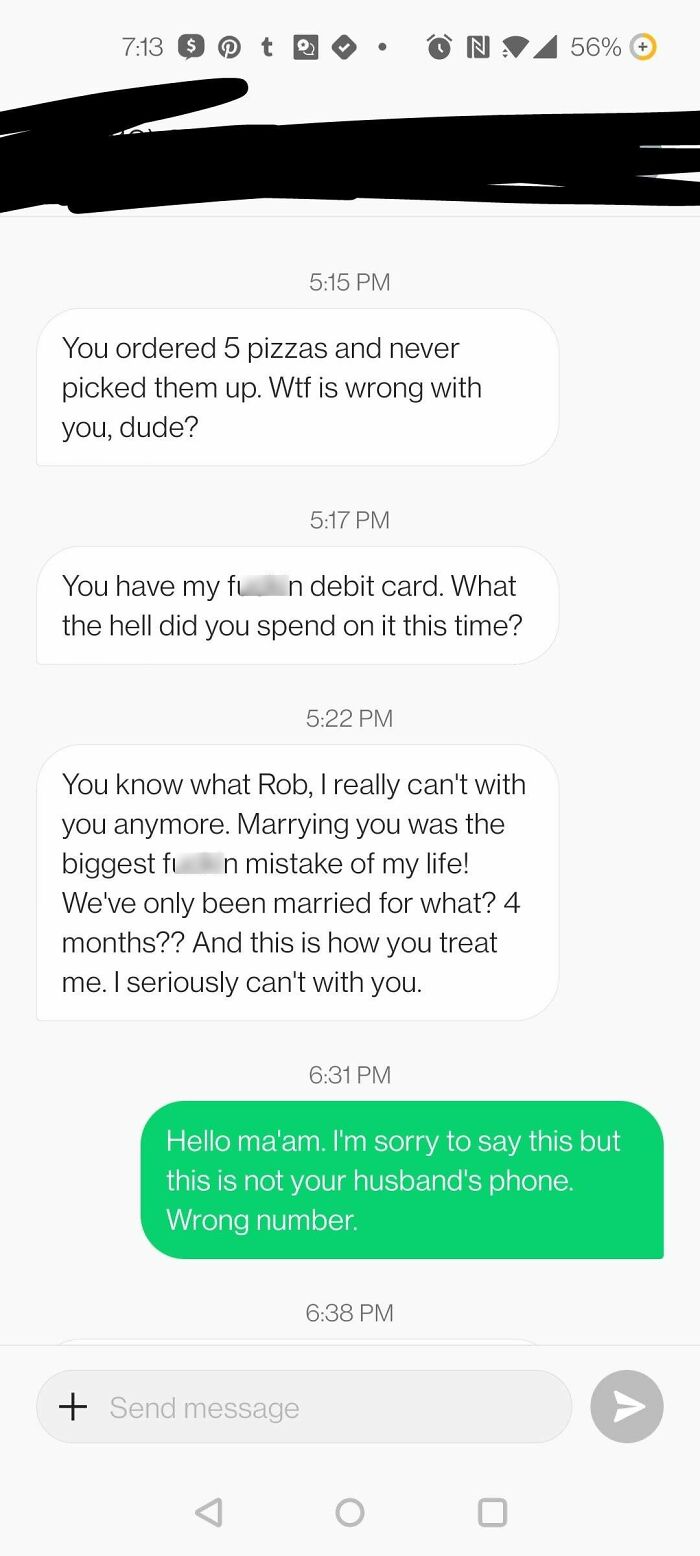 This Dude Thought I Was His Husband