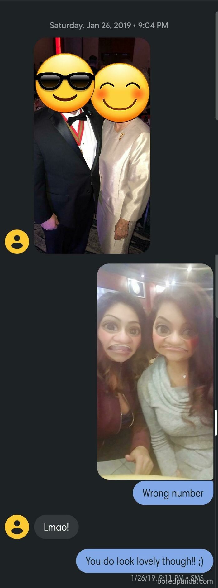 When A Random Person Sends You A Random Pic, It's Only Courteous To Send One Back