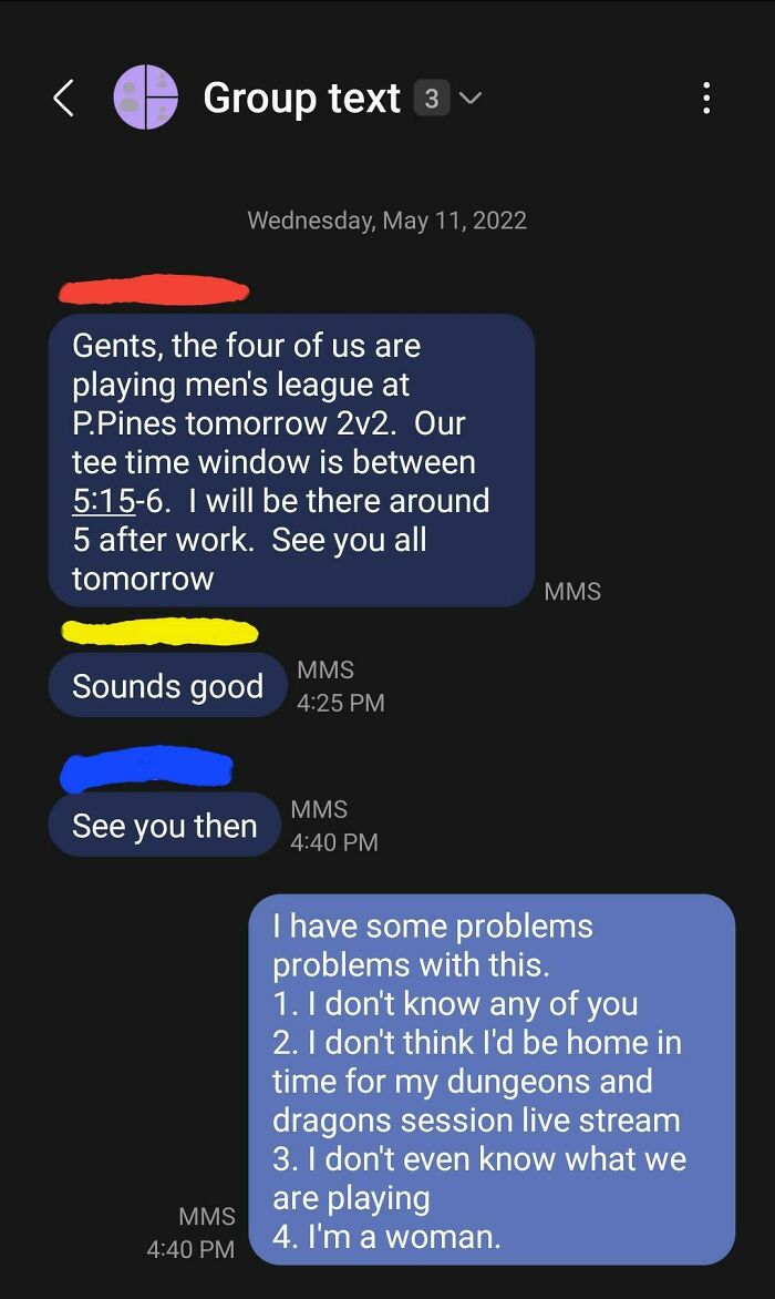 And I Don't Even Own Golf Clubs