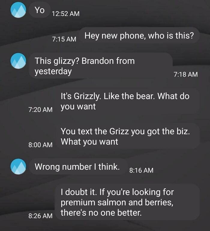 Wrong Number, Decided To Have Some Fun