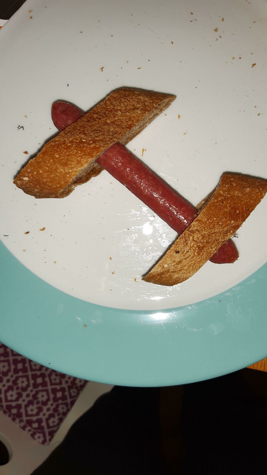 Instructions Unclear, Prepared Sandwich