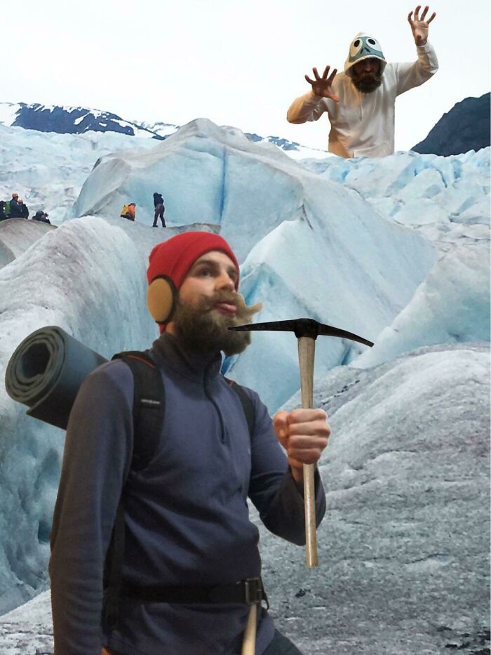 I Love Christmas, Costumes, Cartoons, My Beard, And Traveling. My Christmas Card Will Never Be Topped