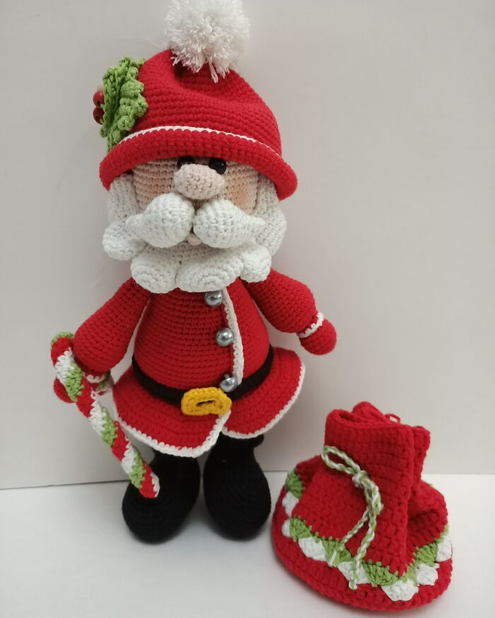 Lo hice para Navidad, así que lo pondré delante del árbol