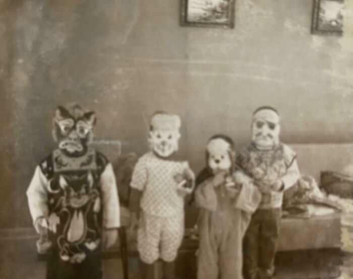 Cleaning Out My Grandma’s House - Some Old Halloween Costumes