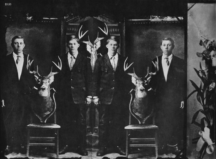 A Photo By Charles Van Schaick, Taken In A Small Turn-Of-The-Century Wisconsin Town