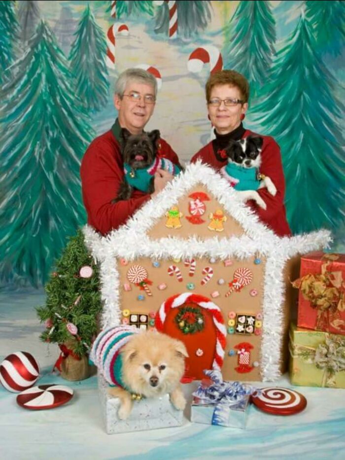 "Oh Roger, Grab The Kids! I Know A Great Way We Can Use Up All Those Bargain Deal Decorations I Found At The Local Dollar Store!"