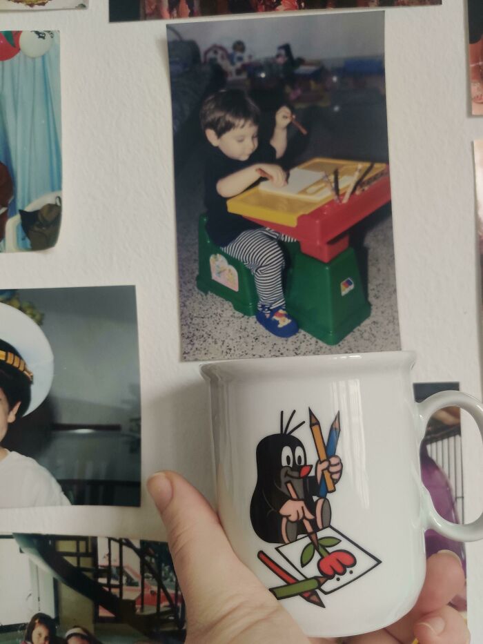 Found This Mug In Prague That Resembles This Picture Of Me