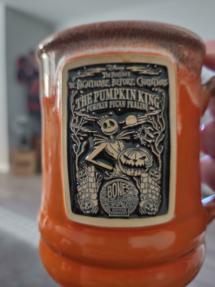 This Is Halloween, Piping Hot Caffeinated Beverage Delivery Vessel For This Morning