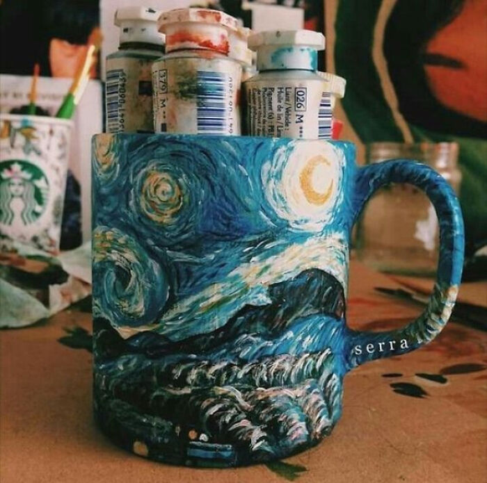 Taza De Noche Estrellada By Emmy