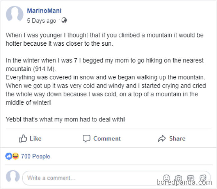 This Is Wat You Get If You Hike With Kids!