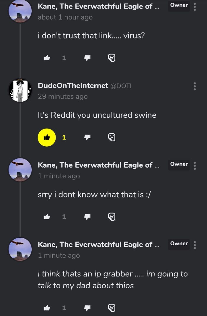 Did This Kid Just Call Reddit An Ip Grabber?