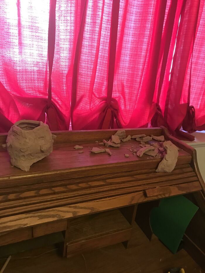 Came Home To Find My Brother Destroyed My Art Project Due In A Week