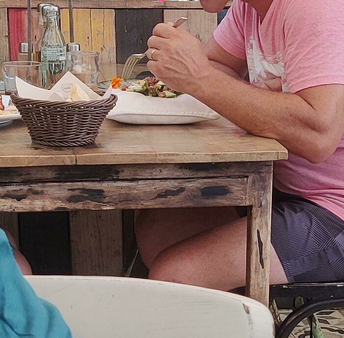 Man At The Next Table Got His Avocado Salad On A Pillow. Impossible To Properly Wash. Why??