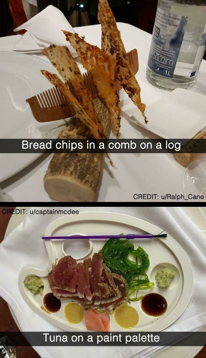 Could Have At Least Given A Nicer Paint Brush To Eat With…