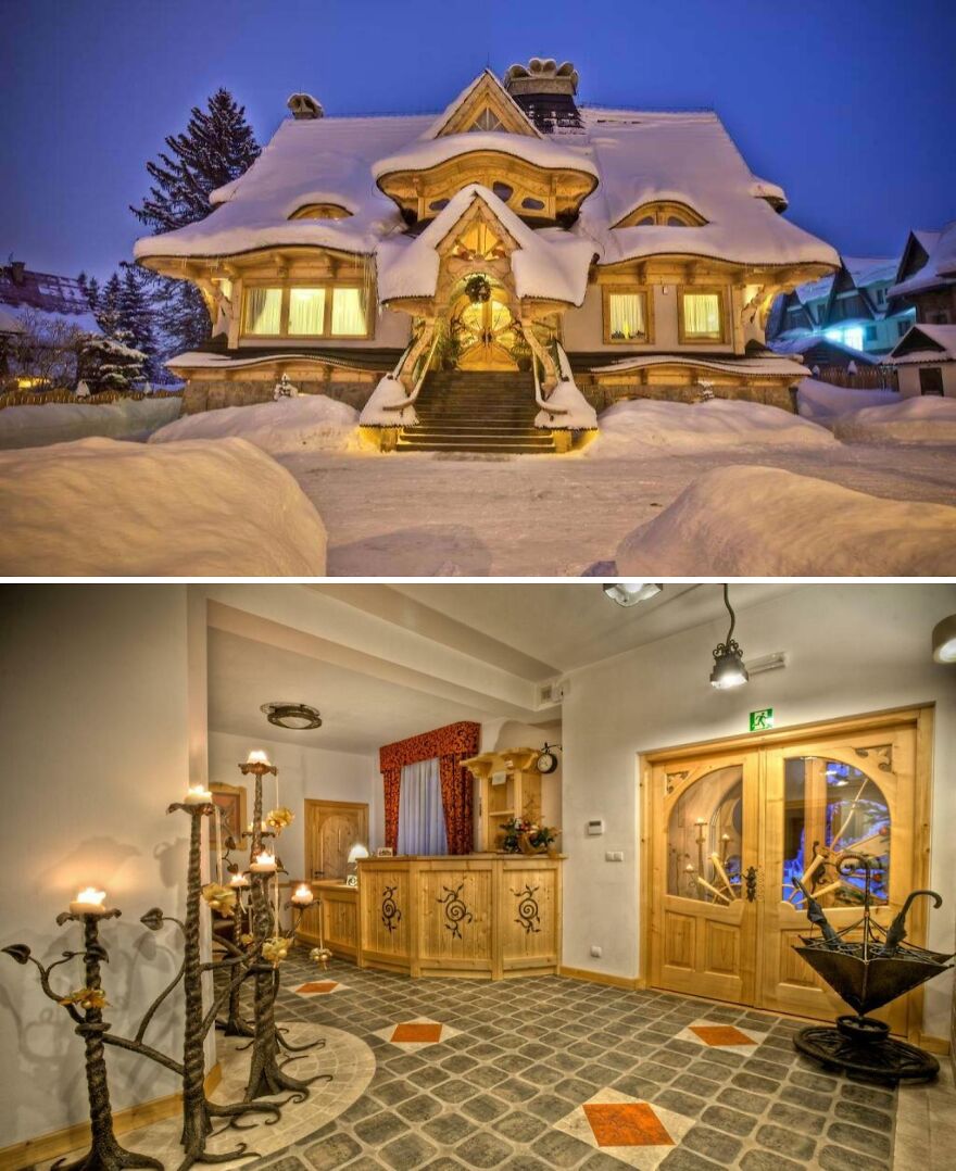 Beautiful Wooden House "Kominyarski Wierch", Poland