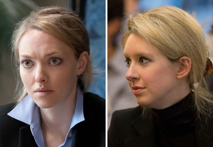 Amanda Seyfried As Elizabeth Holmes In "The Dropout"