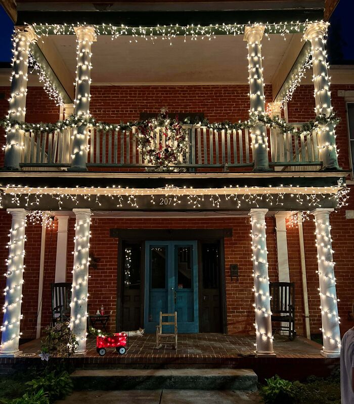 Finally Able To Start Putting Lights Up. Hopefully Will Be Done In A Few Days