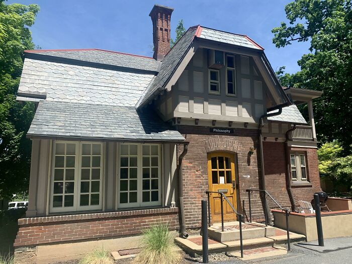 The Tiny Philosophy Building At My Alma Mater