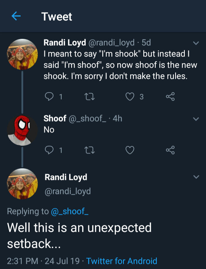 Twitter Beetlejuicing