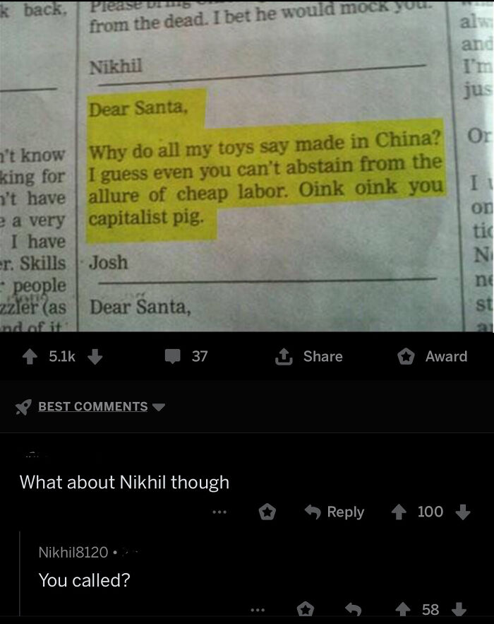 Nikhil Is Saying Something