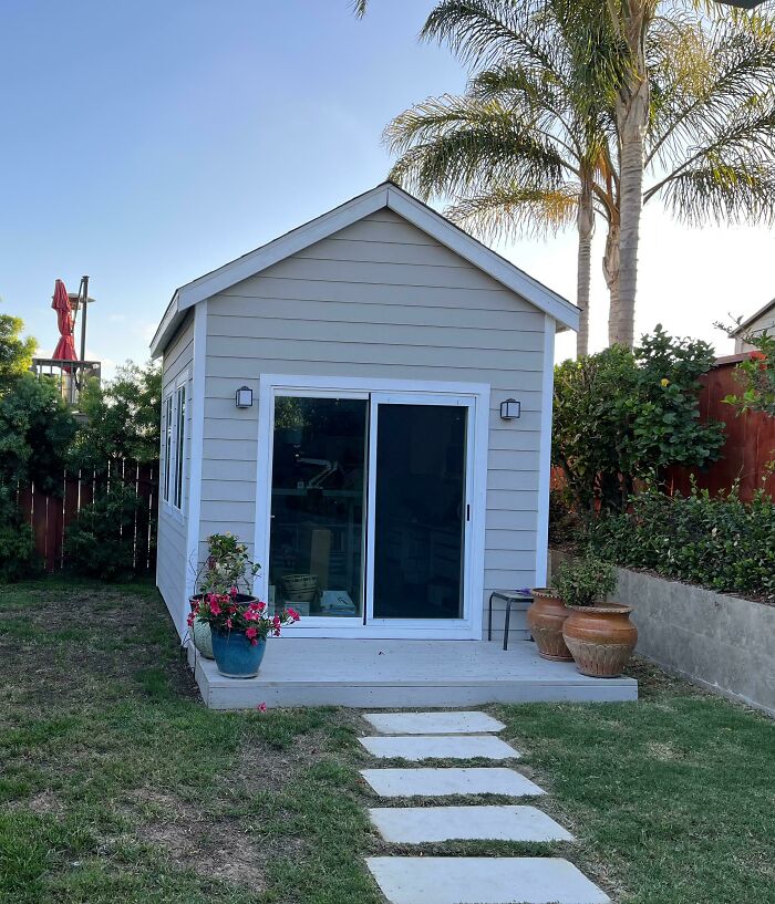 Made A Backyard Office During Covid Thanks To Youtube