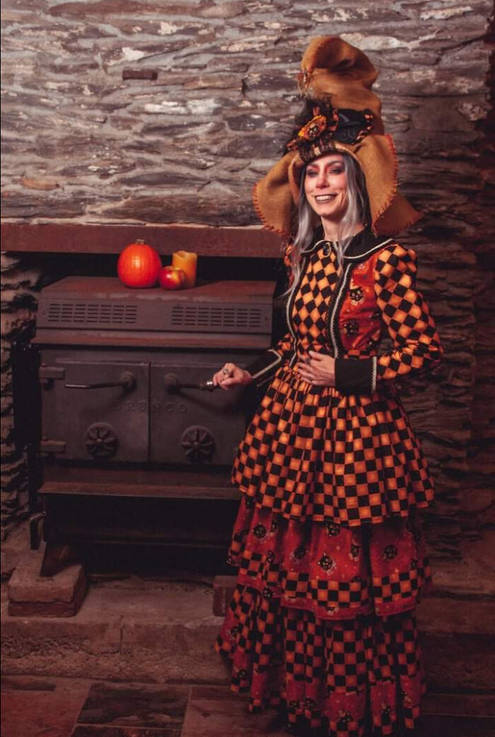 A Vintage Style Witch Costume That I Designed And Sewed Up!