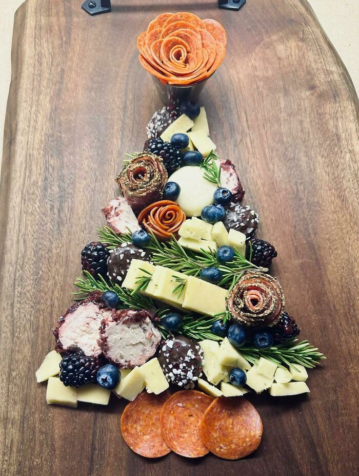 Christmas Tree Snack Board