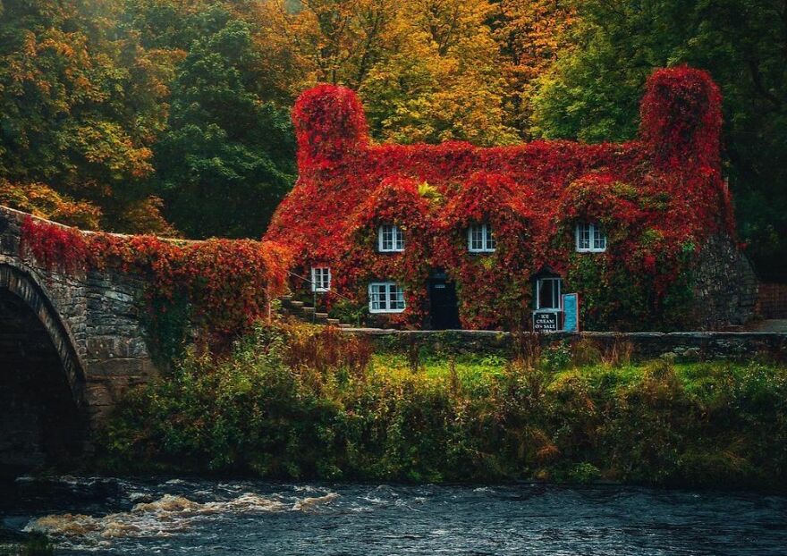 A Beautiful Rainy, Misty Autumn Day From North Wales