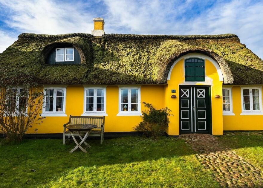 Today We Visited The Lovely Island Fanø. It's An Island Covered In National Parks And A Cute Town With A Ton Of Houses As This!