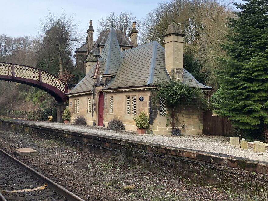Cromford Station Cottage In Derbyshire