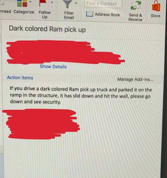 Sometimes You Have To Be A Risk Taker When You're Late For Work....and Sometimes You're Just A Dumbass