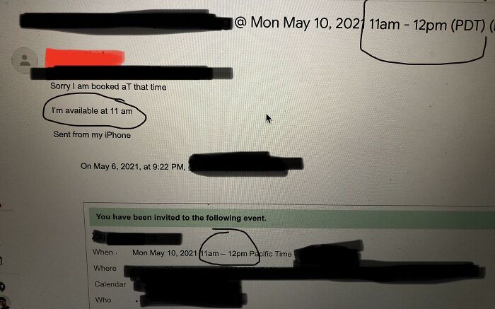 I’m Just Trying To Organize A Meeting. Will You Be There Or Not?