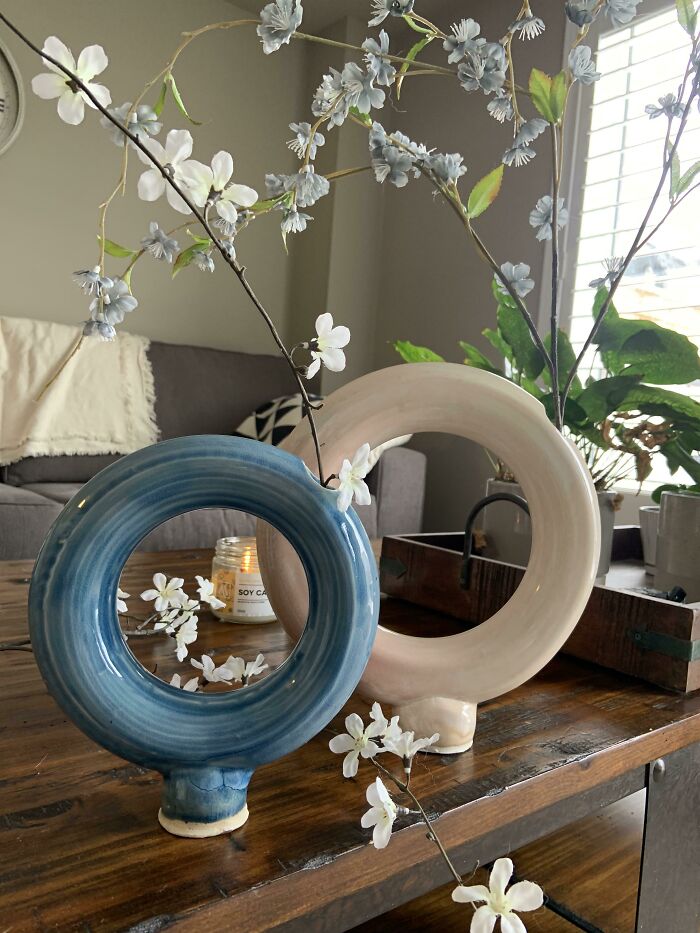 My Two Donut Vases Survived Every Firing!