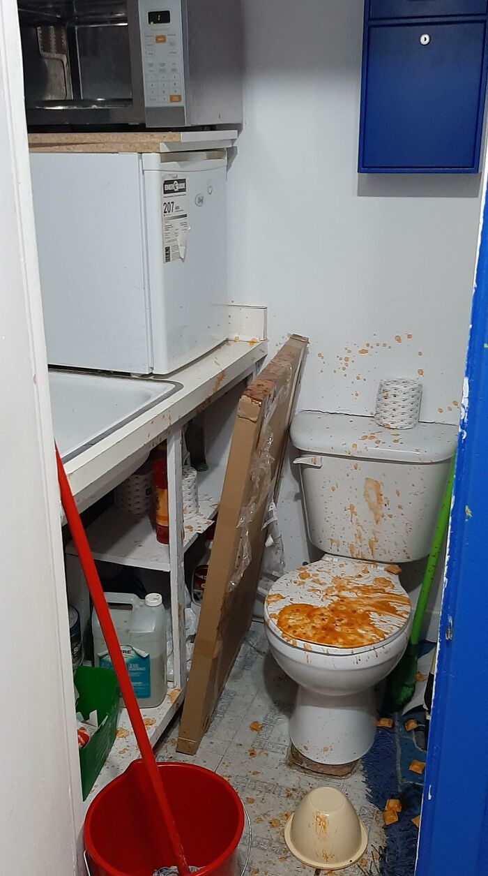 Dropped My Ravioli Taking It Out The Microwave At Work