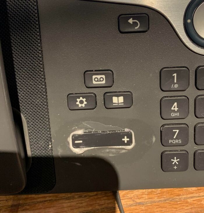 Manager Glued The Volume Button On The Phone So We Can’t Change It