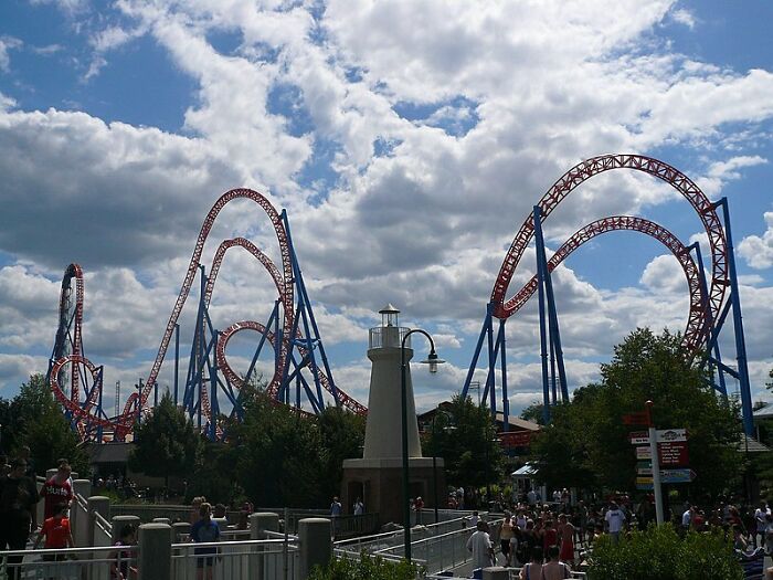 Fahrenheit Ride At Hersheypark, United States