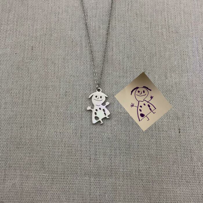 Hice éste para una clienta. Dibujado por su hija