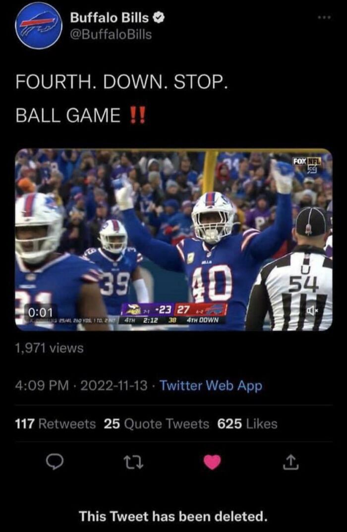 It Was Not, In Fact, Ball Game