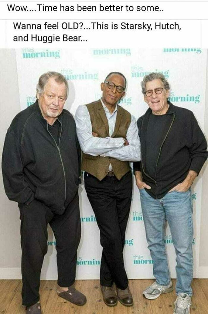 They Look Great! Huggie Still Looks Very Dapper