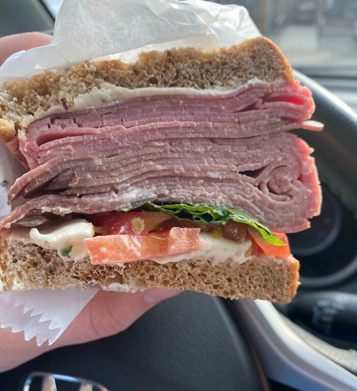Asked For Extra Roast Beef On My Sandwich